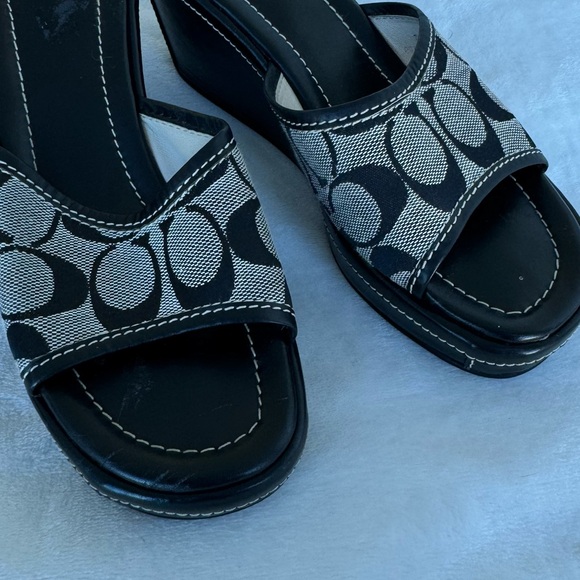 Coach Monogram Wedges - Picture 4 of 4